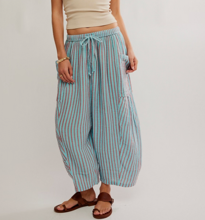 Free People Quinn Striped Pants