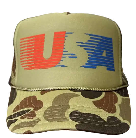 USA Retro USA Trucker Hat