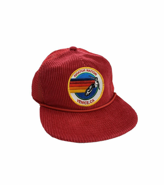 Aviator Nation Vintage Corduroy Mesh Trucker