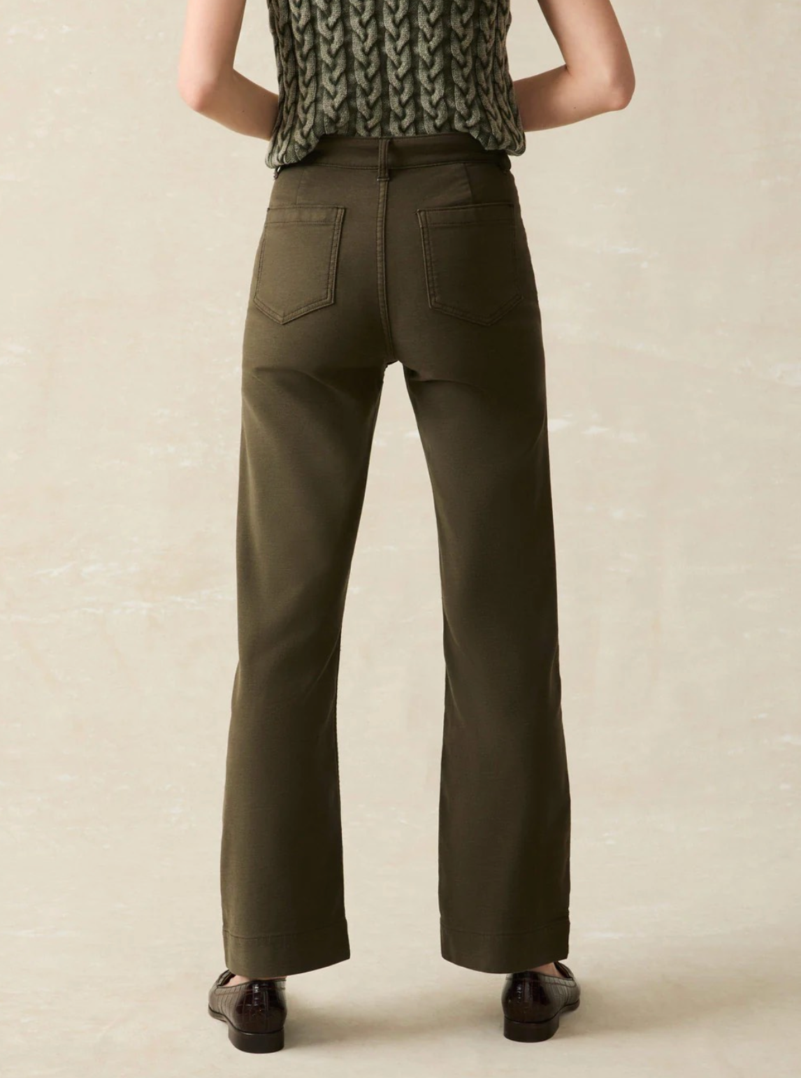 Faherty Stretch Terry Patch Pocket Pant