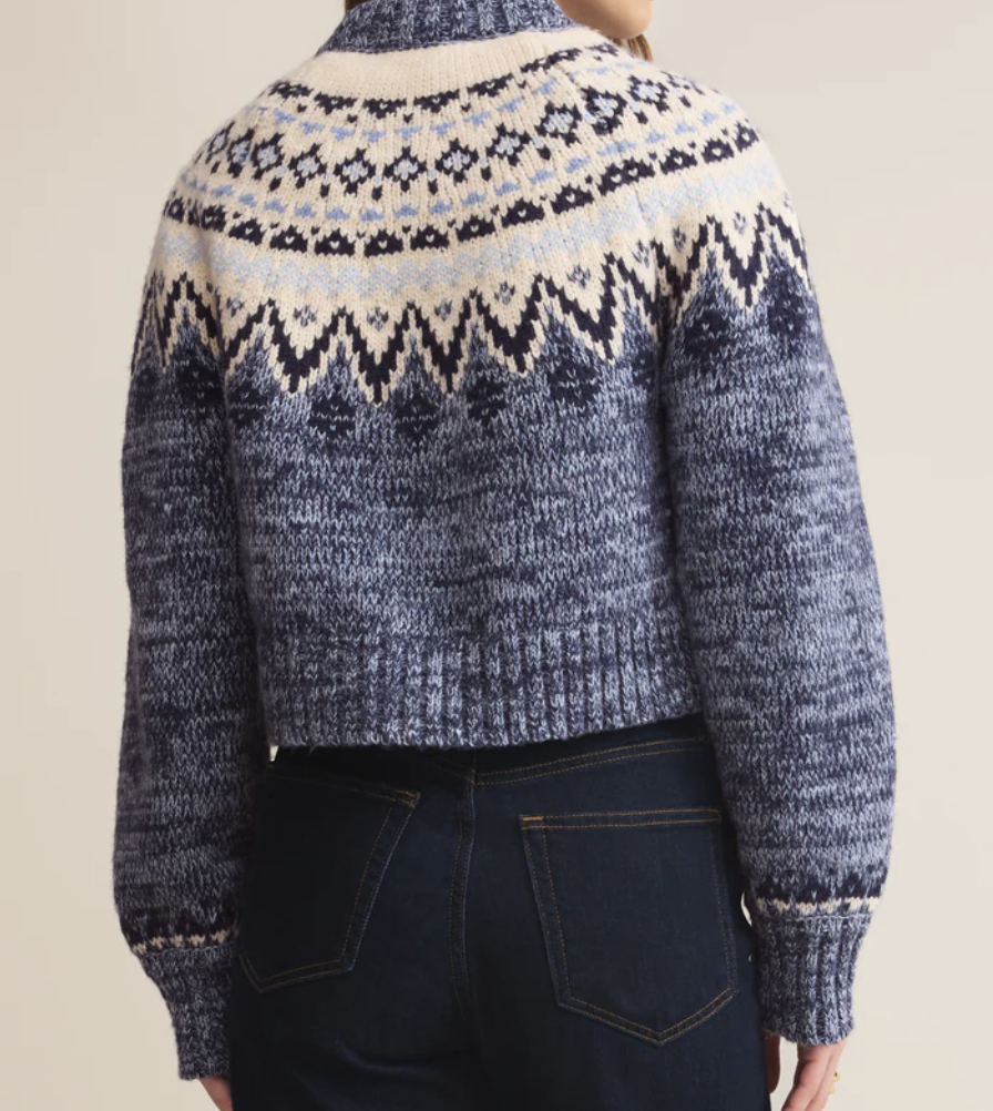 ZSupply North Sea Fair Isle Cardigan