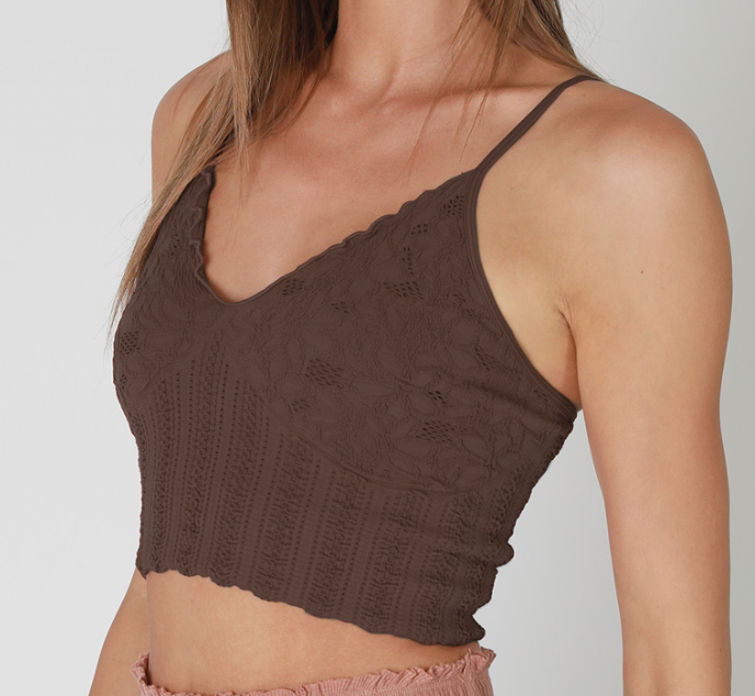 Nikibiki Lace Textured Bralette