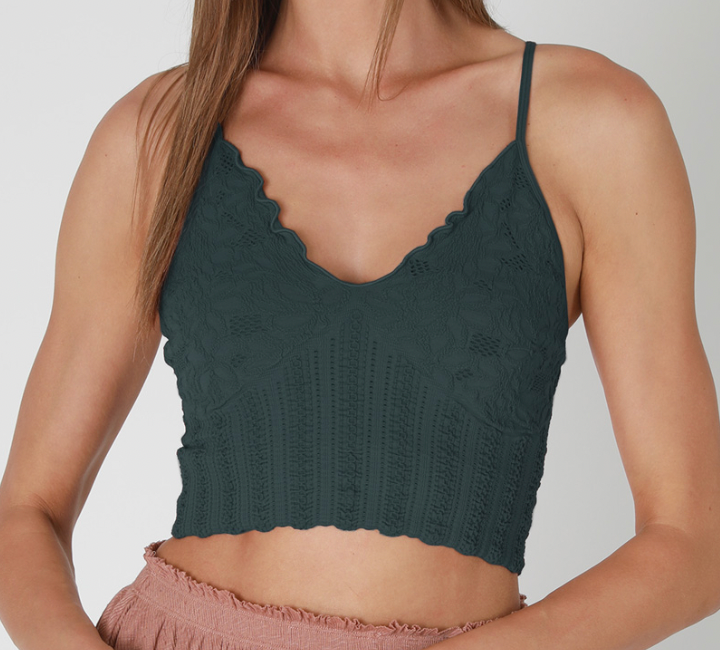Nikibiki Lace Textured Bralette