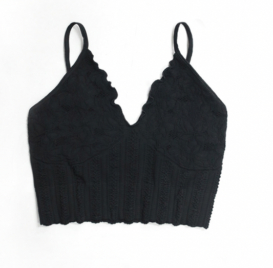 Nikibiki Lace Textured Bralette