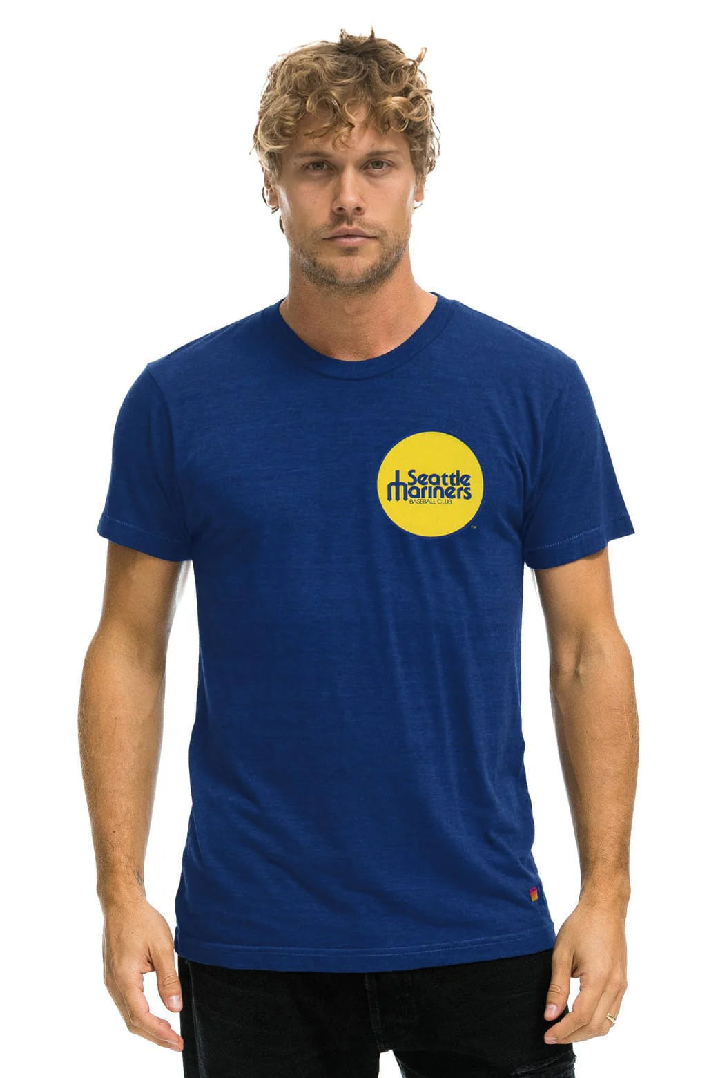 Aviator Nation Seattle Mariners Unisex Crew T-shirt