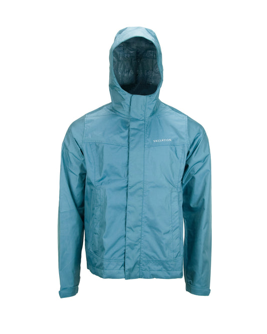 Vallation Womens Dark Rain Jacket