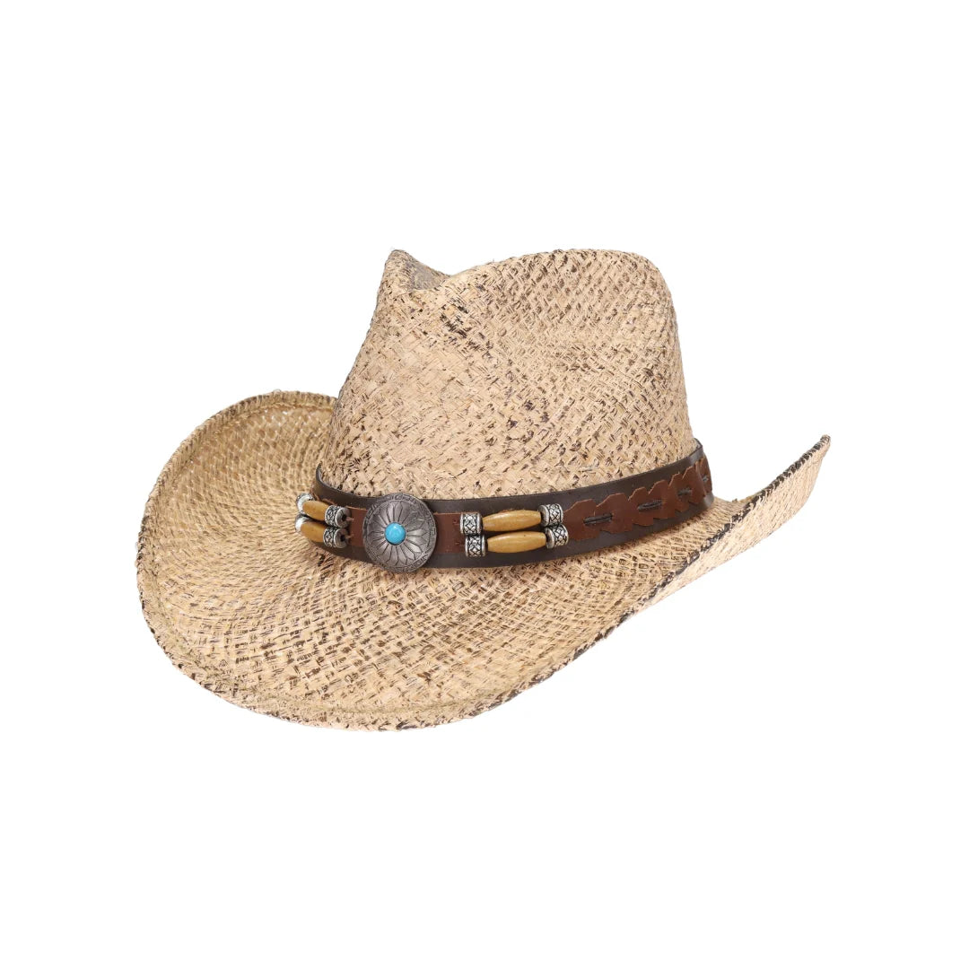 C.C. Raffia Cowboy Hat CBT