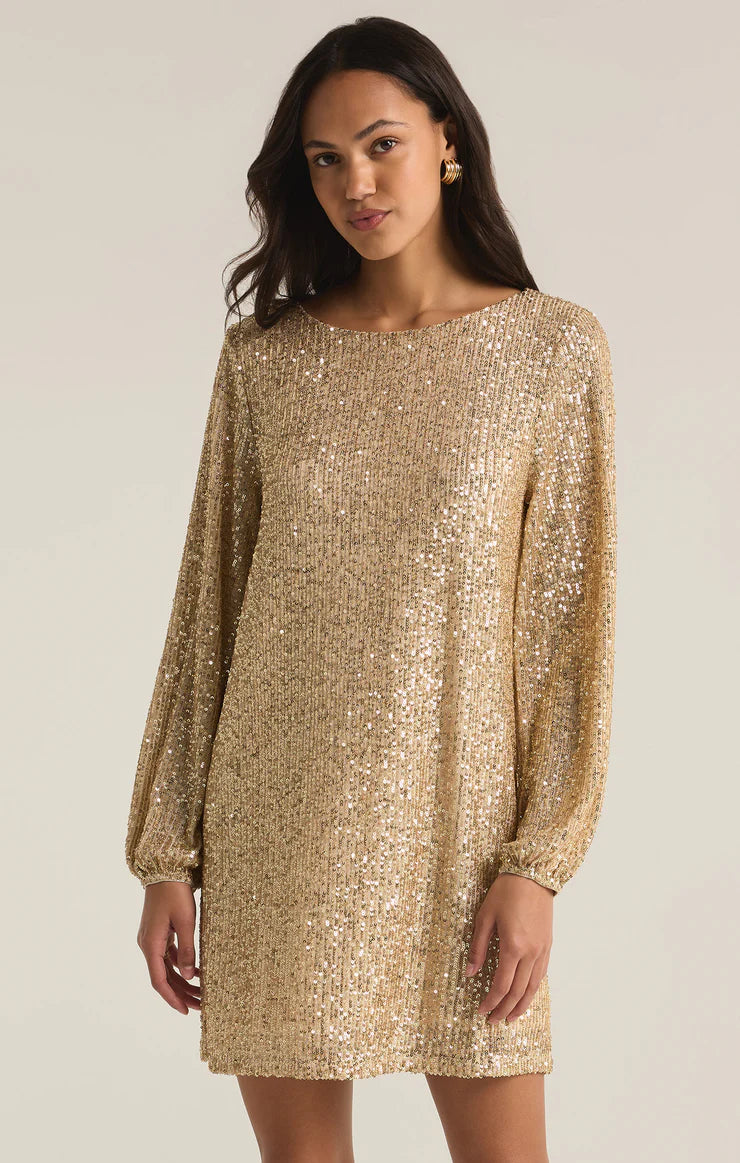 ZSupply Andromeda Sequin Mini Dress