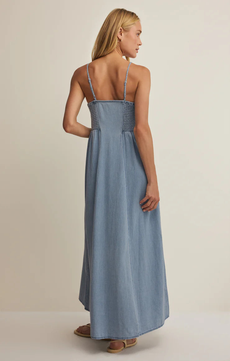 ZSupply Angel Eyes Twill Midi Dress