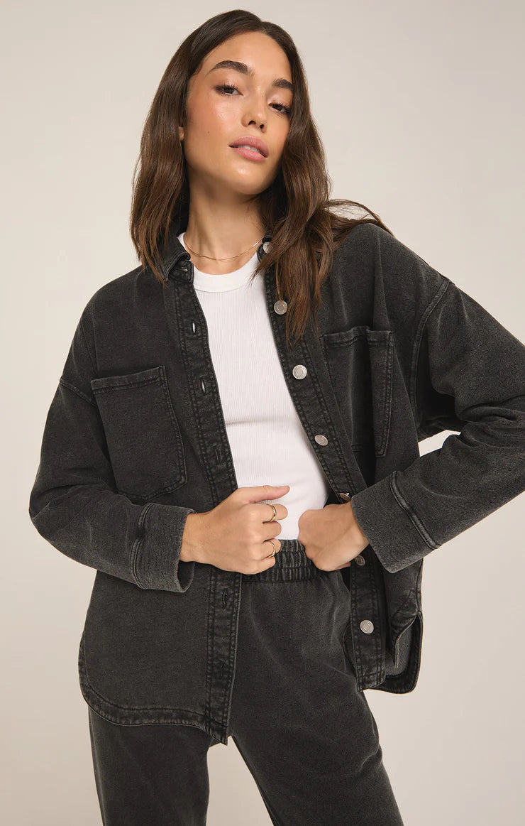 Zsupply All Day Knit Denim Jacket