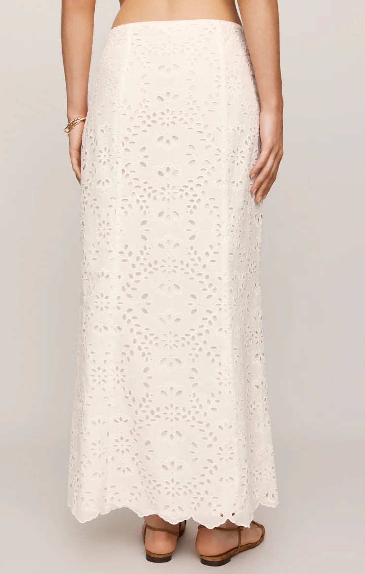 Zsupply Emrie Eyelet Maxi Skirt
