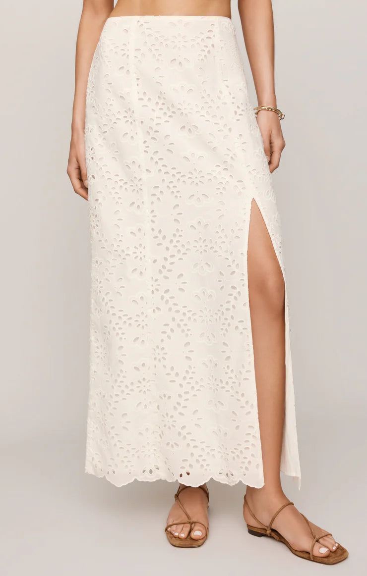 Zsupply Emrie Eyelet Maxi Skirt