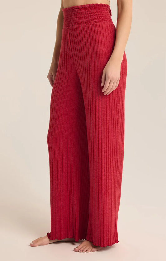 ZSupply Dawn Smocked Rib Pant