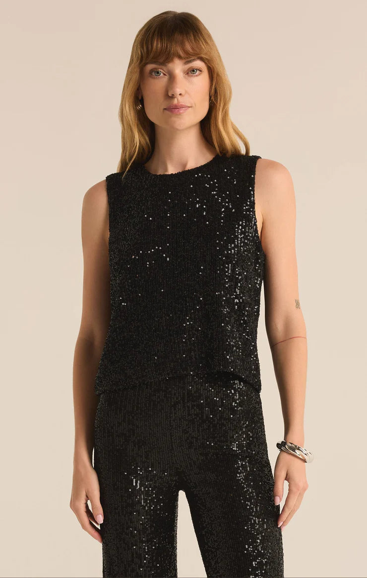 ZSupply Sloane Sequin Top