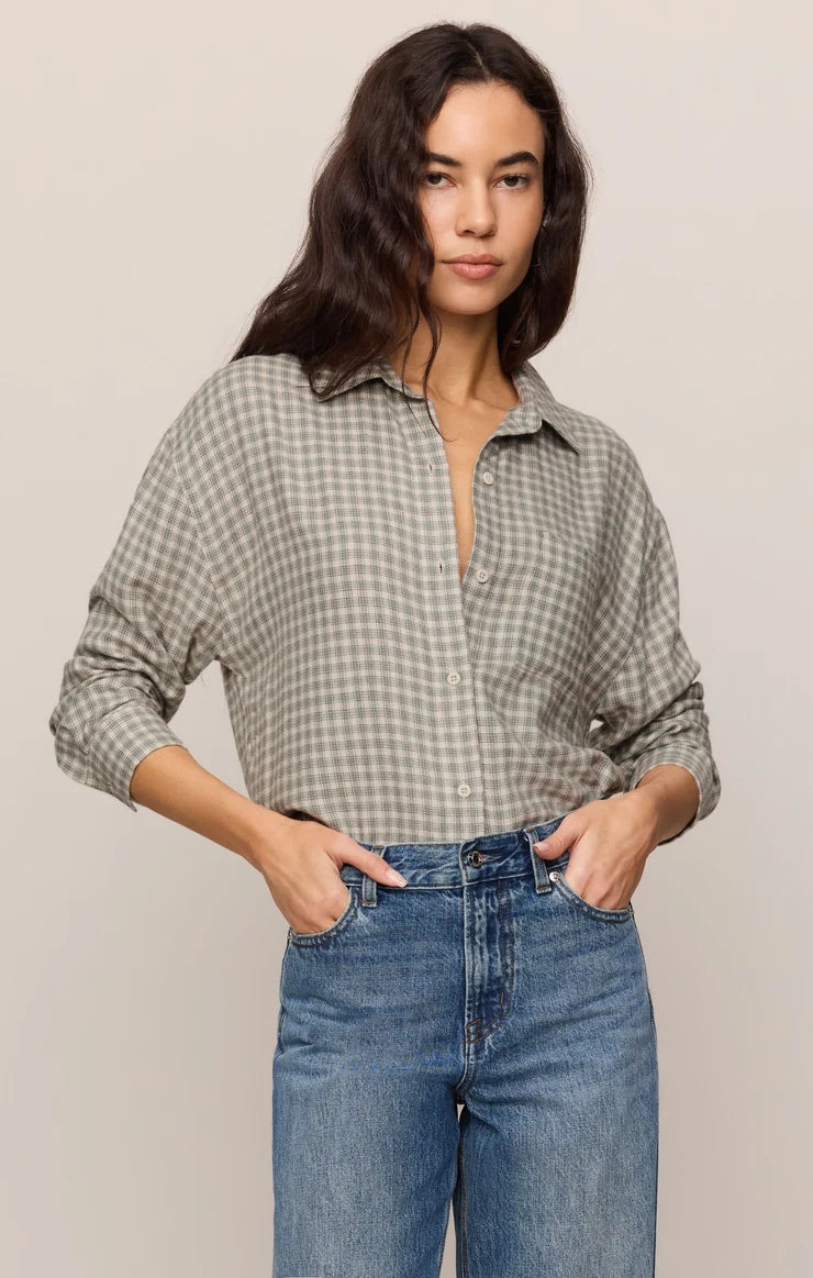Zsupply River Plaid Button Up