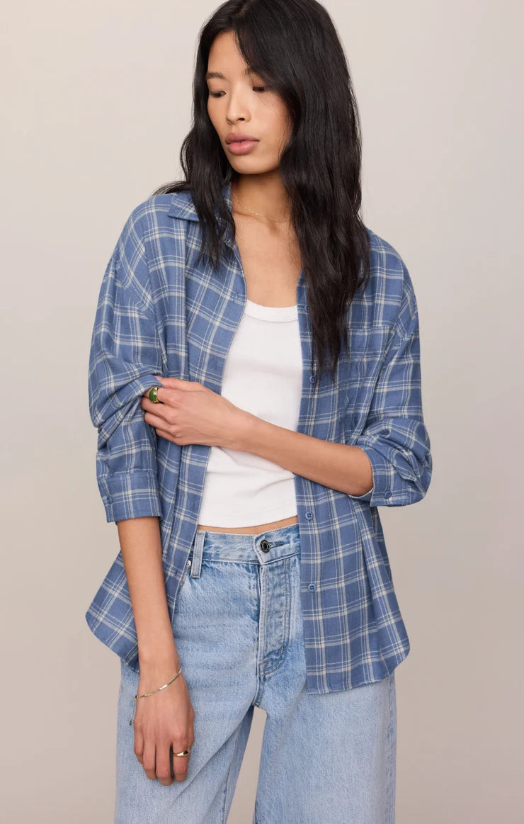 Zsupply River Plaid Button Up