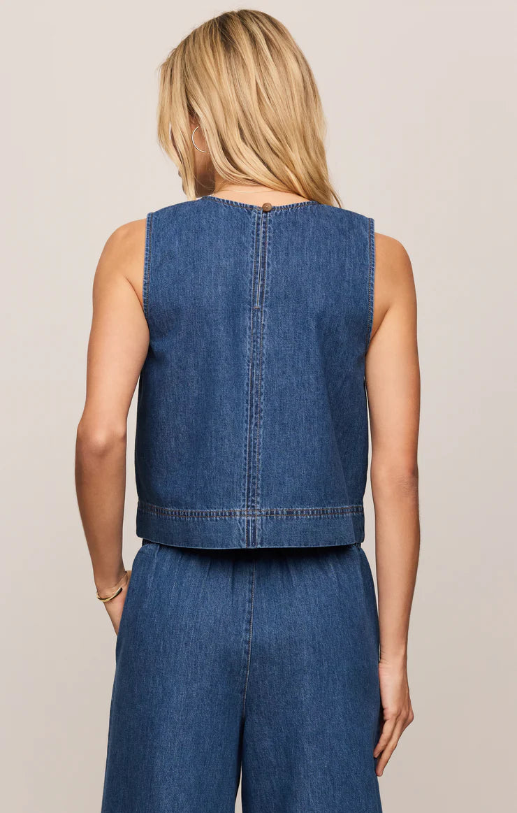 ZSupply Sun Seeker Denim Tank