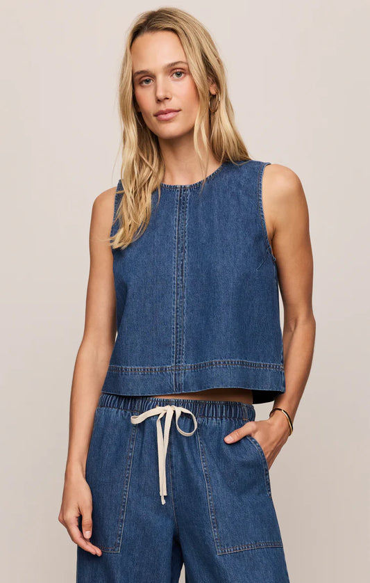 ZSupply Sun Seeker Denim Tank