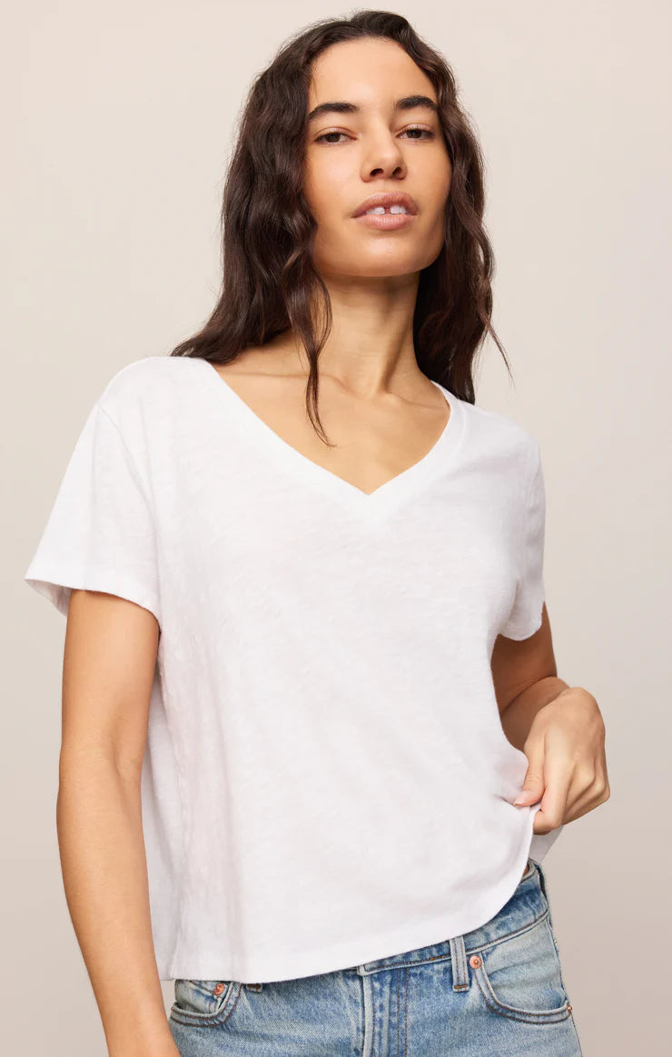 Zsupply Nomad Slub Vneck Tee