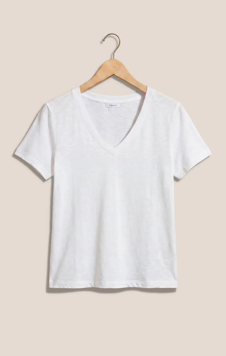 Zsupply Nomad Slub Vneck Tee
