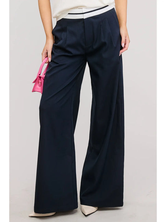 Mimosa Pleated Trouser Pant