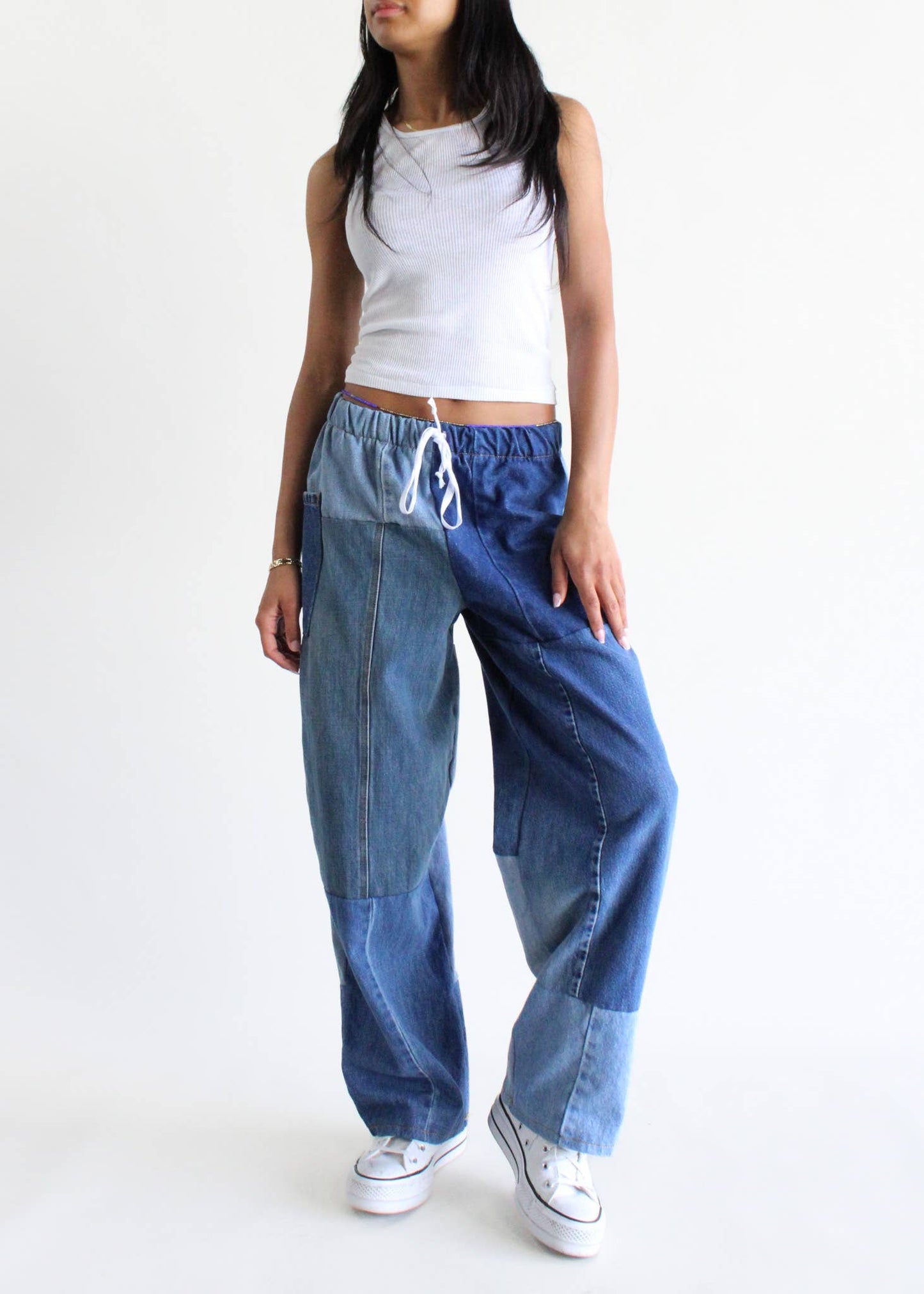 American Recycled Clothing Denim Eco Pants