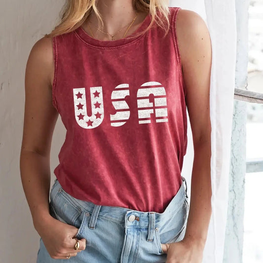 Oat USA Mineral Graphic Tank Top
