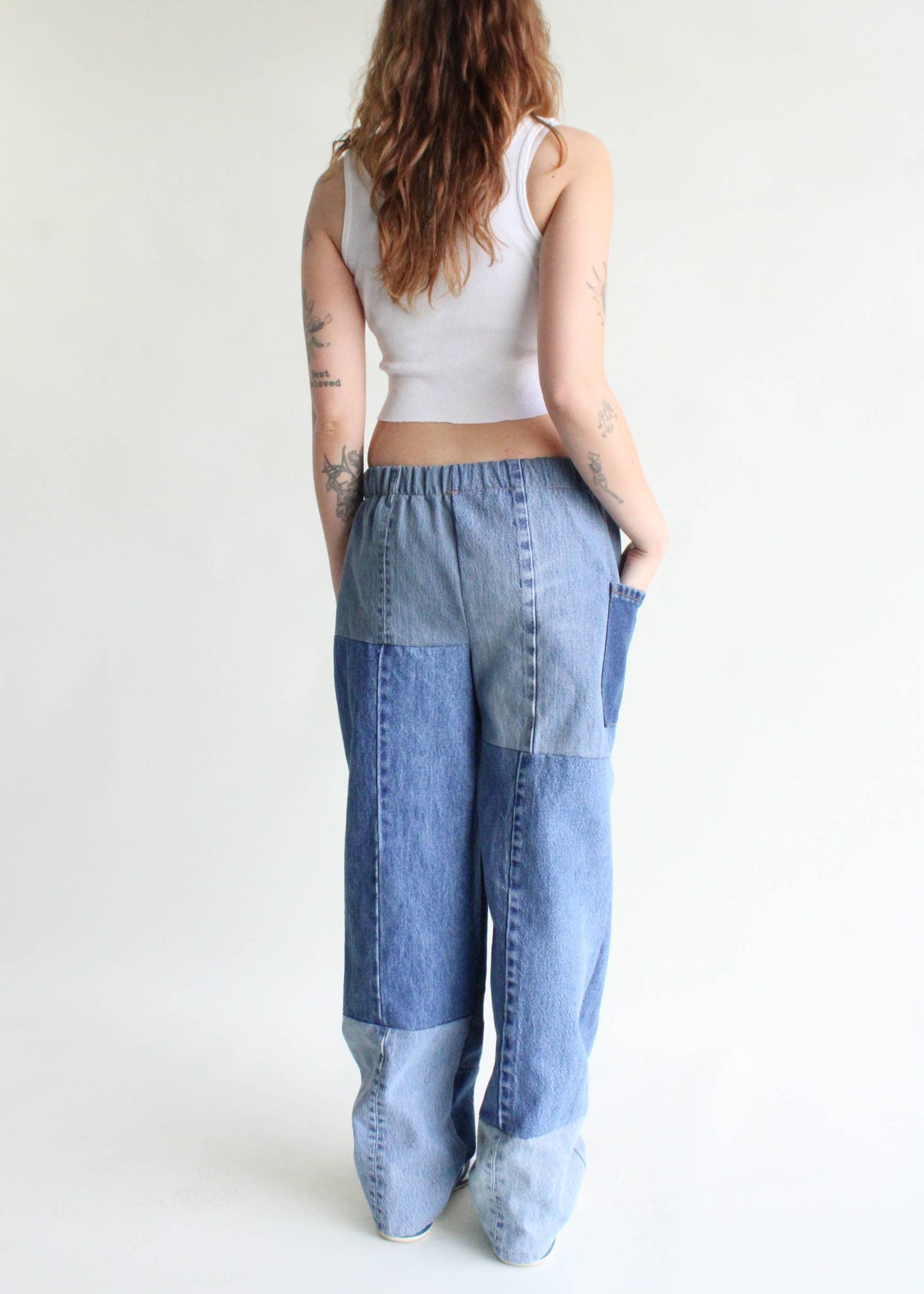 American Recycled Clothing Denim Eco Pants