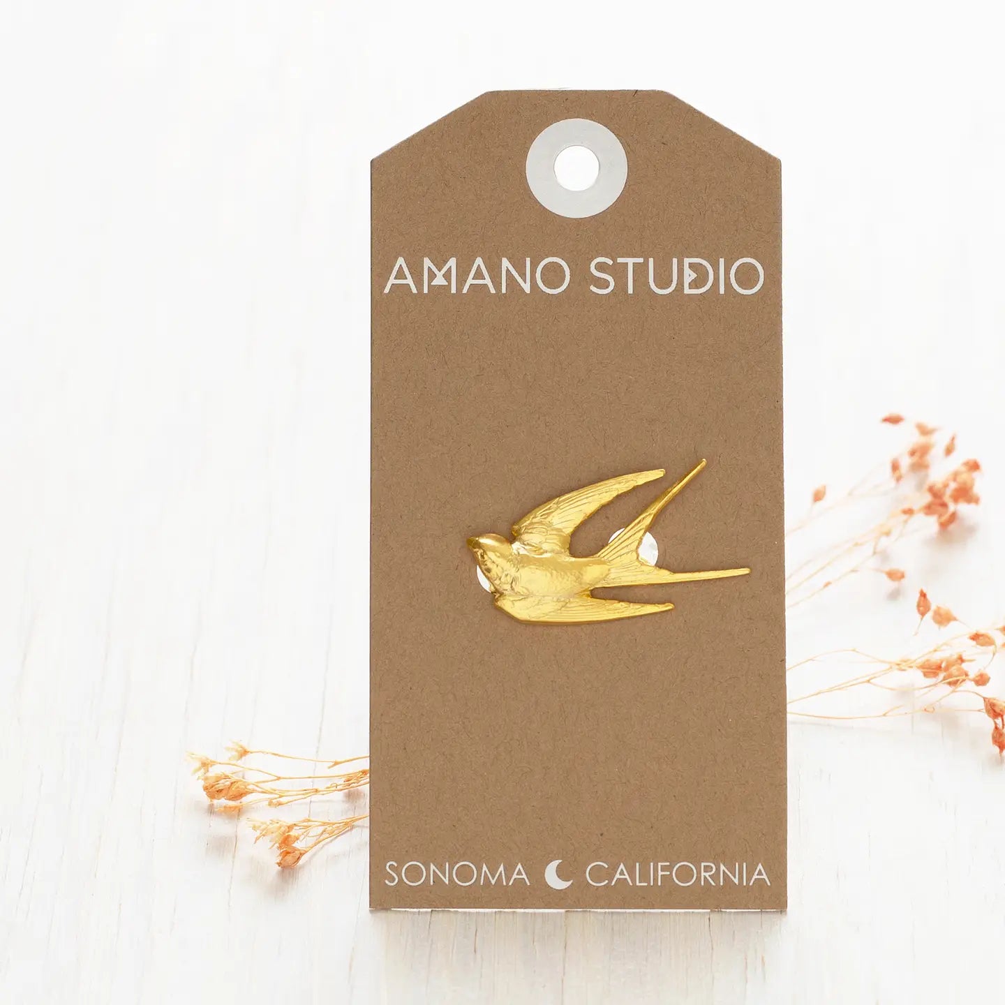 Amano Swallow Brooch