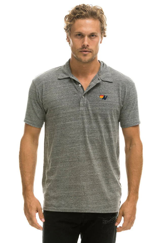Aviator Nation Mens Logo Polo Shirt