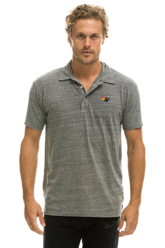 Aviator Nation Mens Logo Polo Shirt
