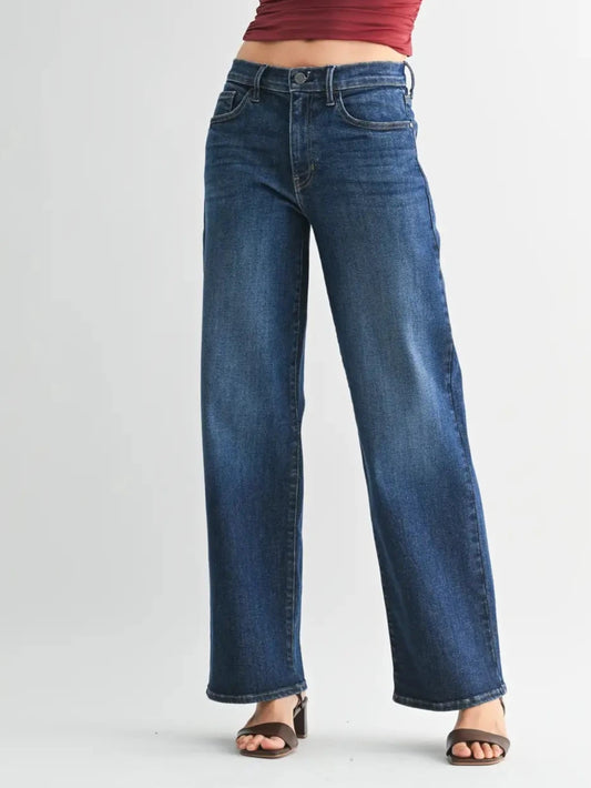 Just Black Denim Loose Straight Jean