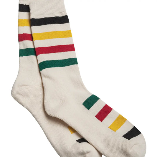 Pendleton Glacier Stripe Crew Sock