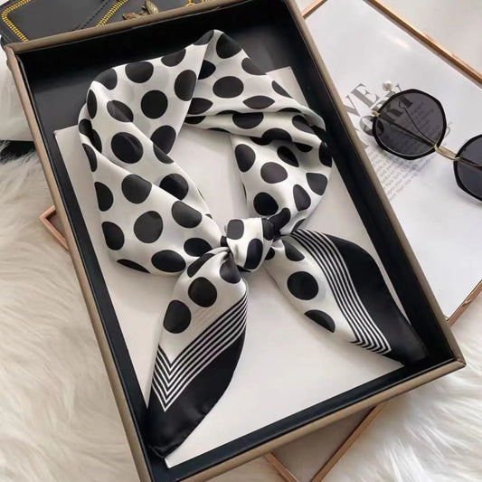 Lineta Polka Dot Scarf