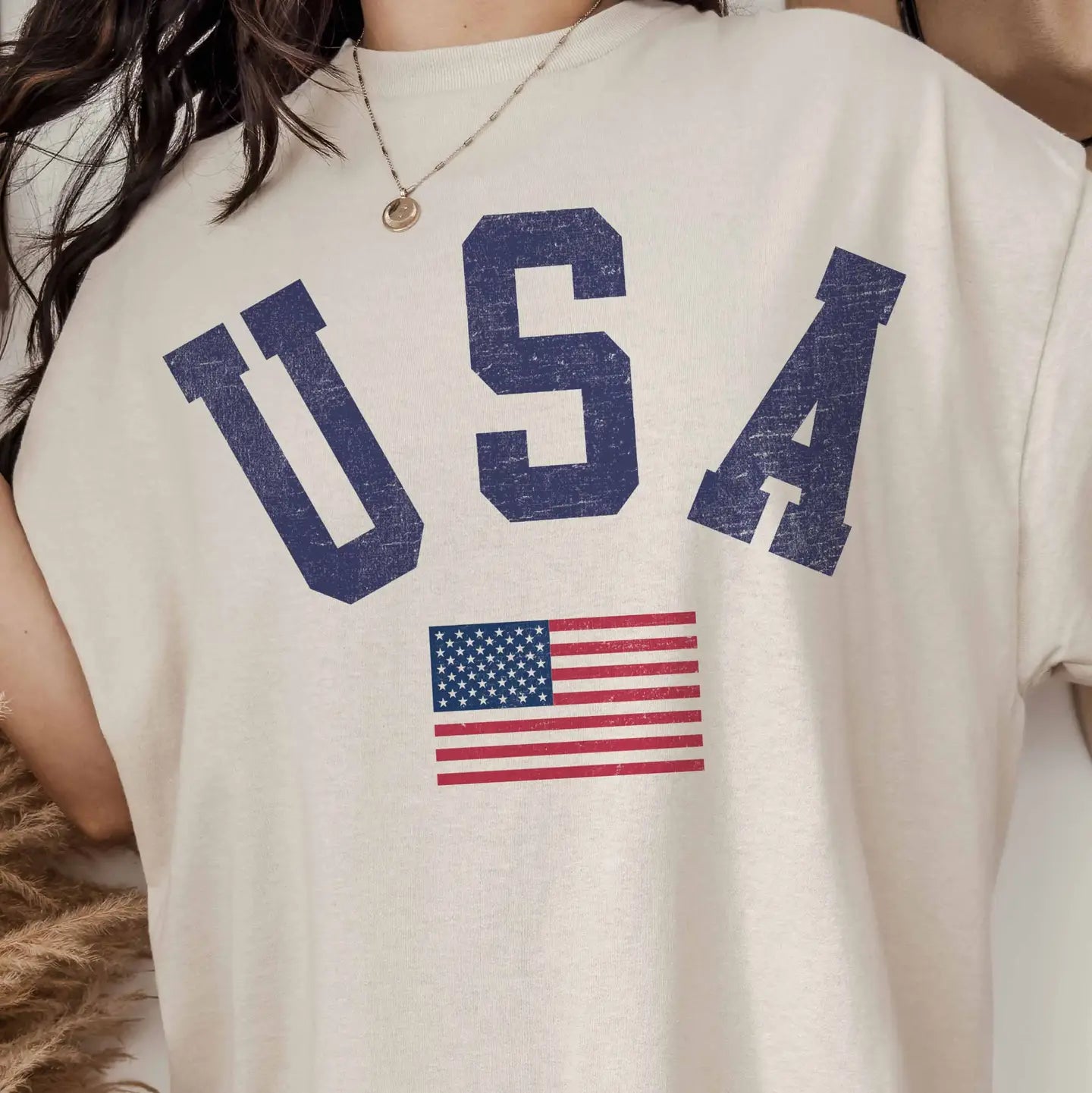 USA Oversized Tee