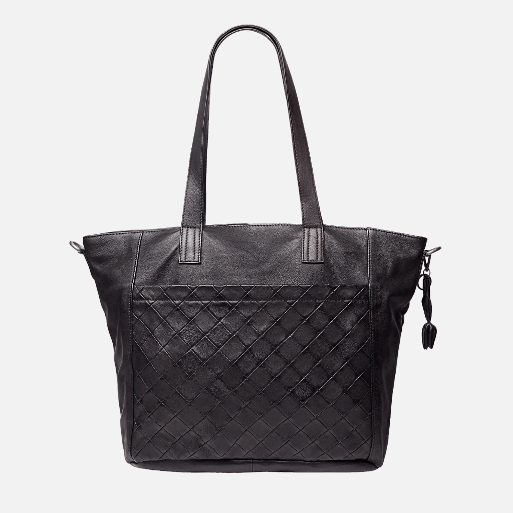 Muskens | Classic Soft Full Grain Leather Tote Bag Women