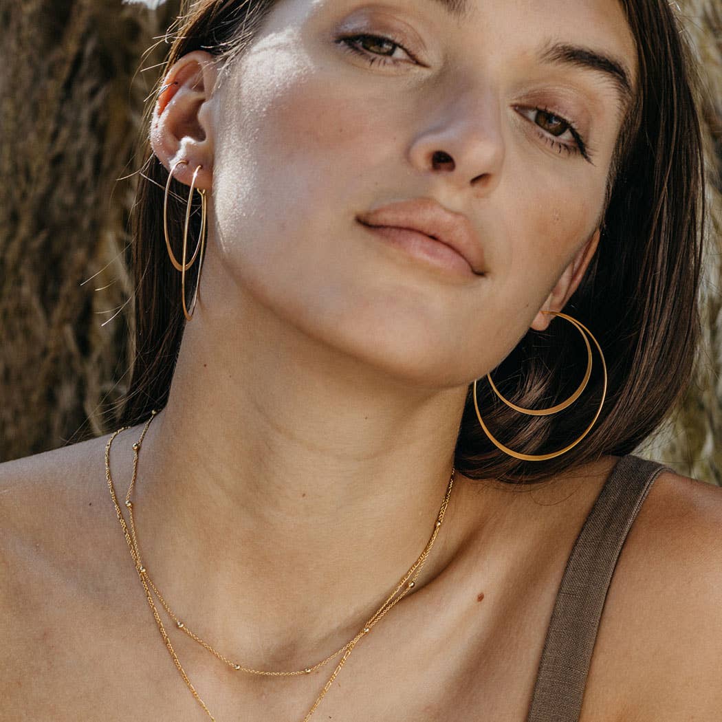 Amano 1.5" Classic Hoops 21RH15