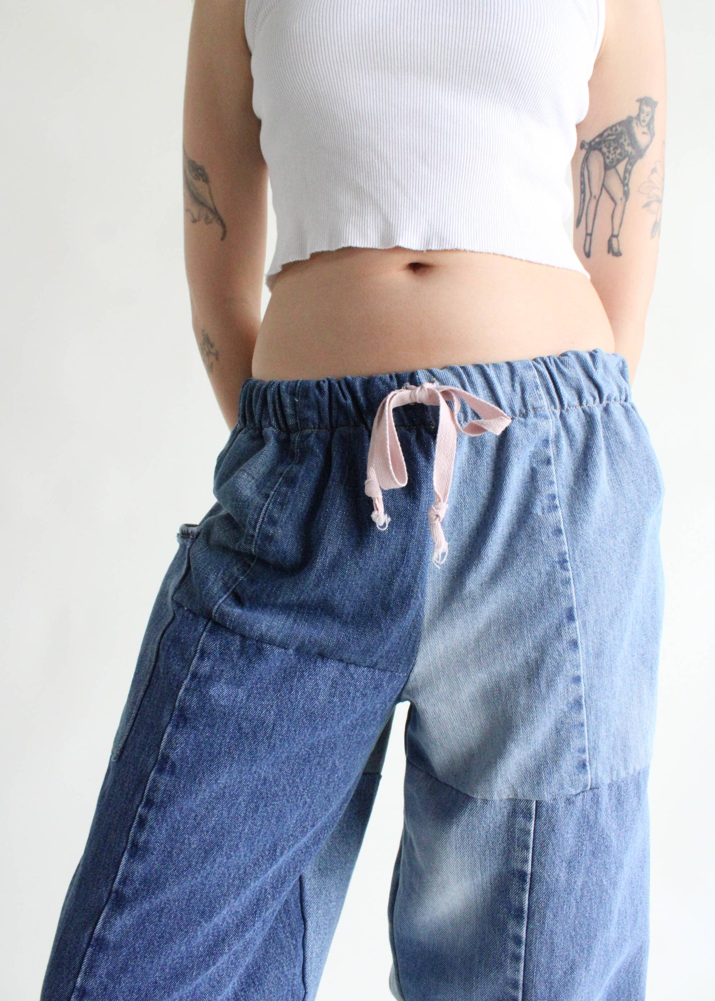 American Recycled Clothing Denim Eco Pants