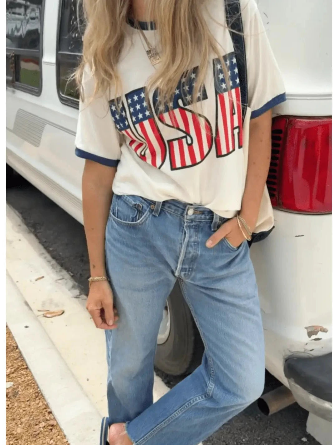 Ascot Hart USA Ringer Tee