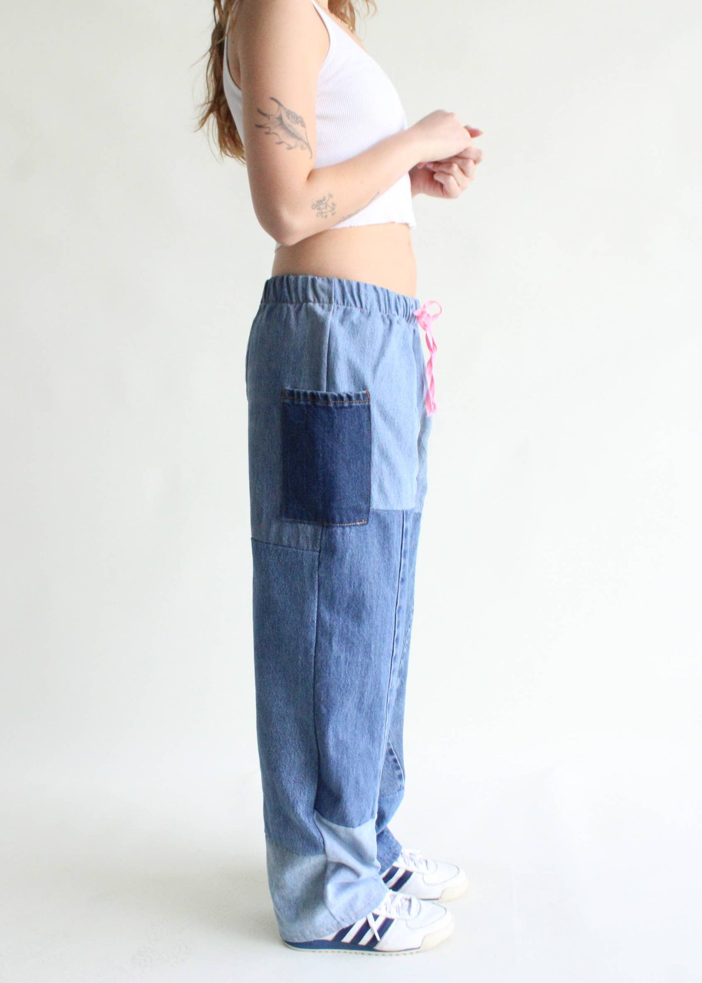 American Recycled Clothing Denim Eco Pants