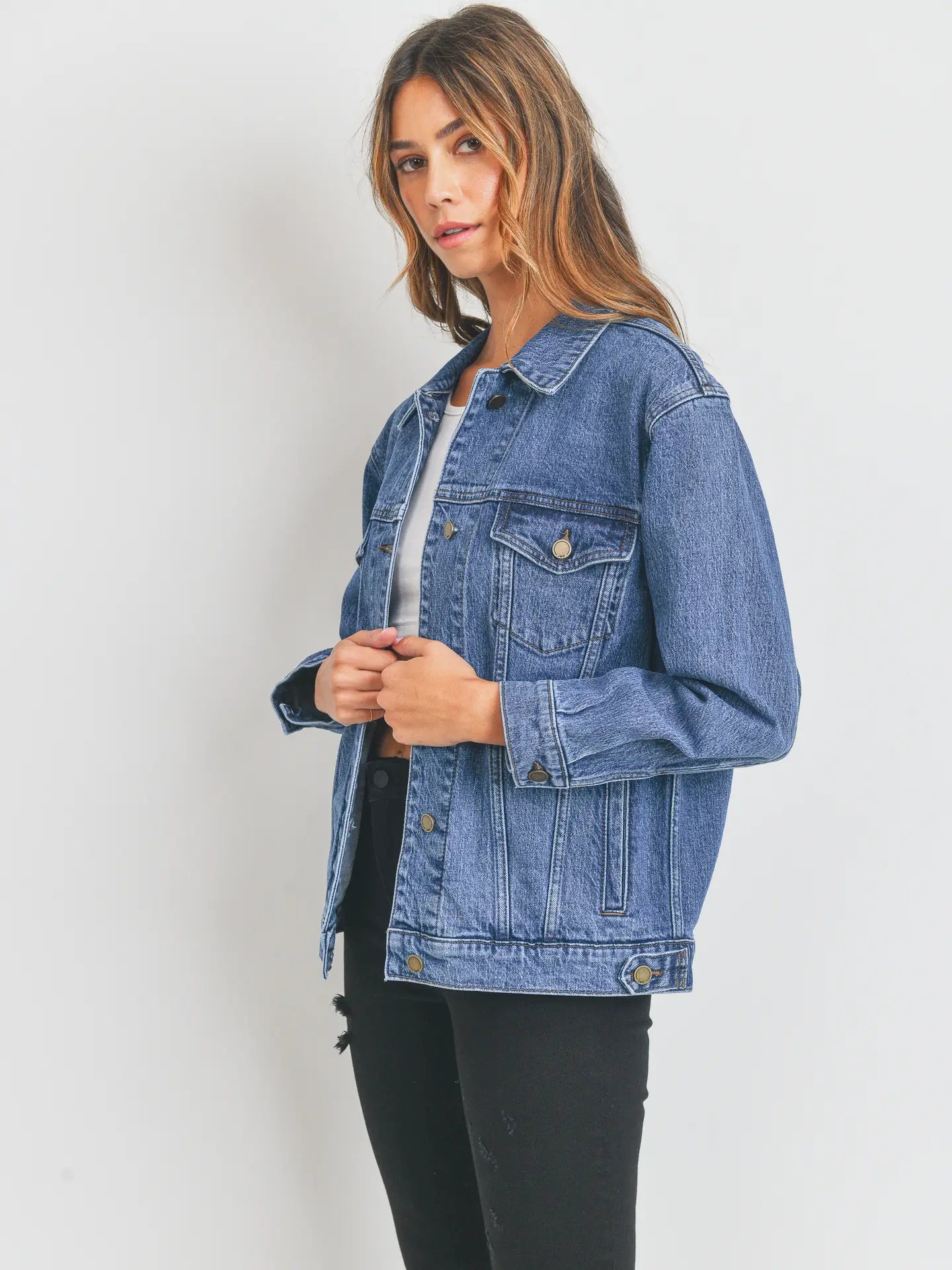 JBD Margot Oversized Denim Jacket
