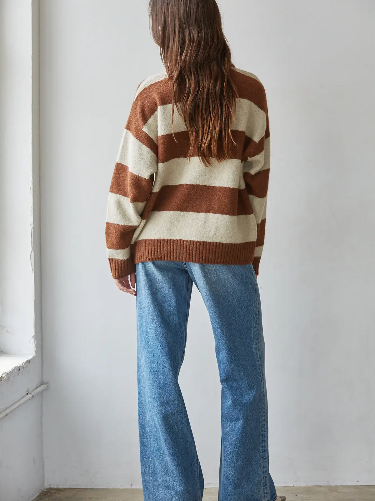 by Together Knit Striped Sweater