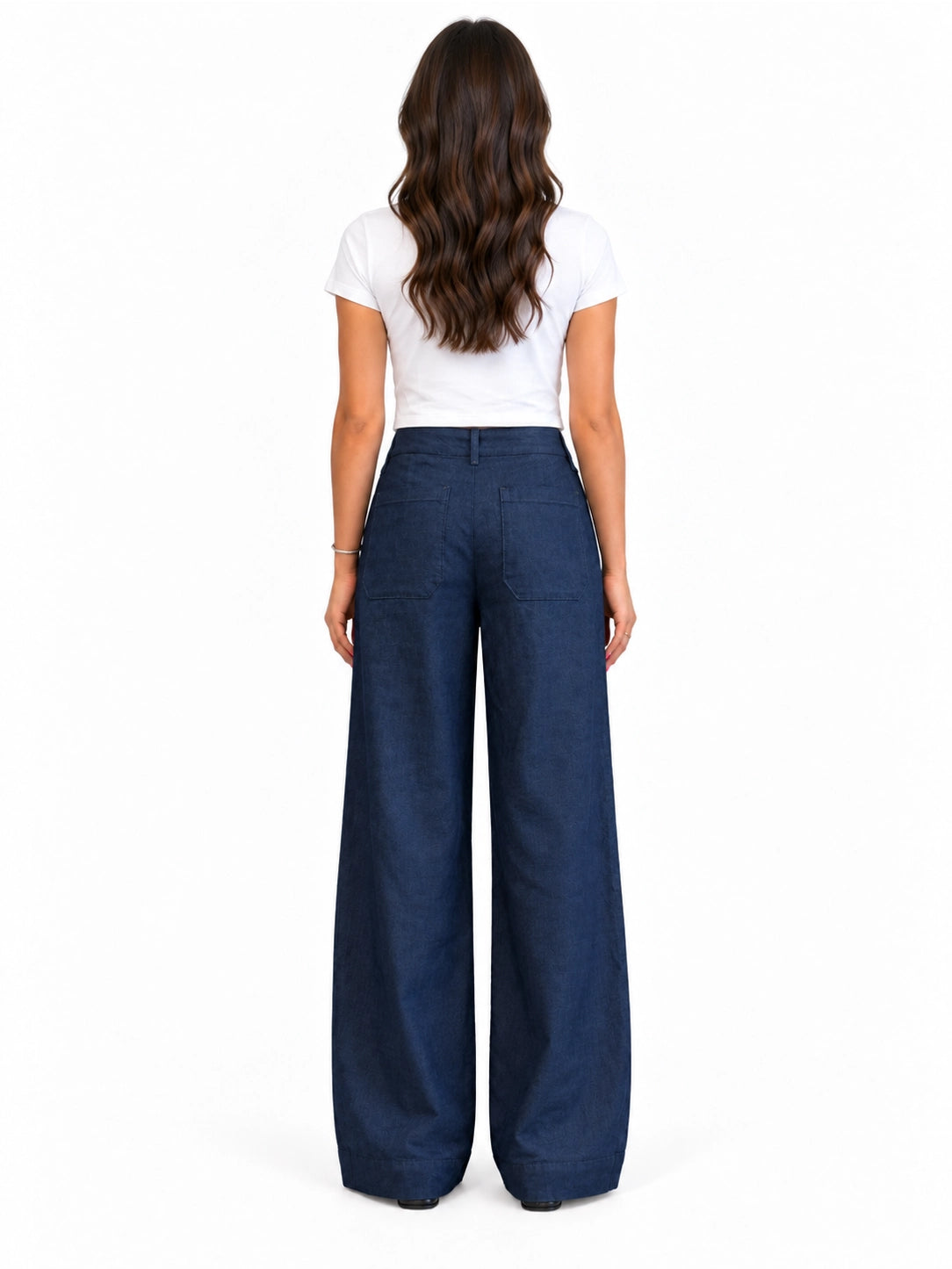 1822 Hemp Wide Leg Trouser