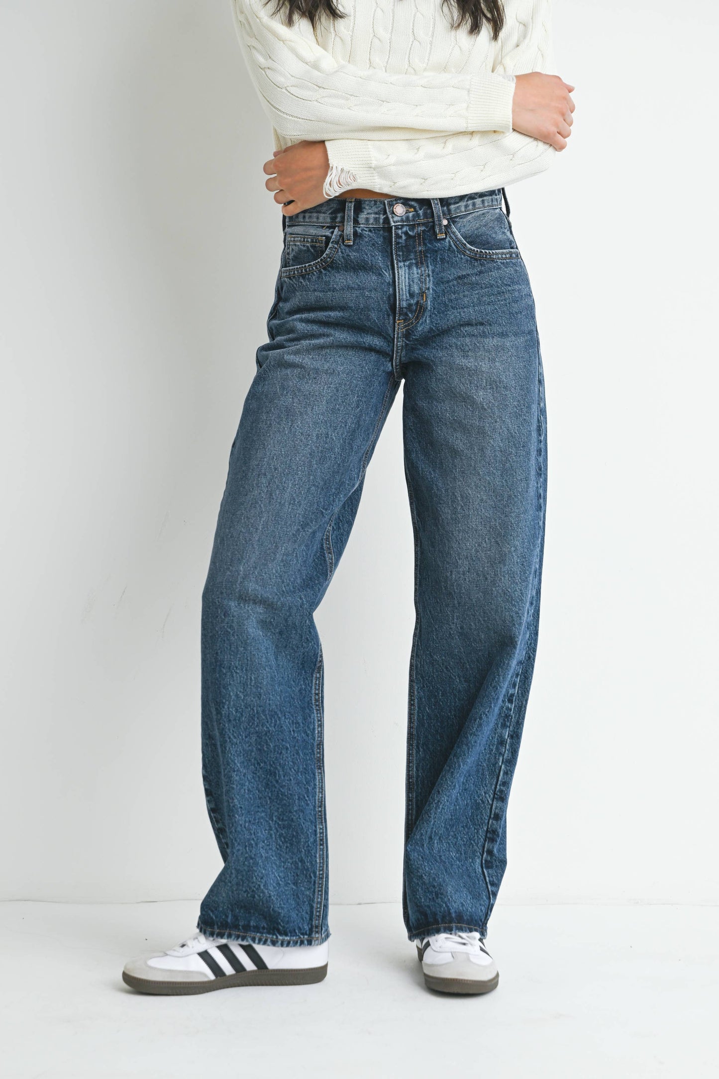 Just Black Denim Relaxed Straight