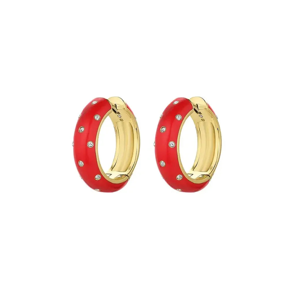 Gorjana Noel Enamel Shimmer Hoops
