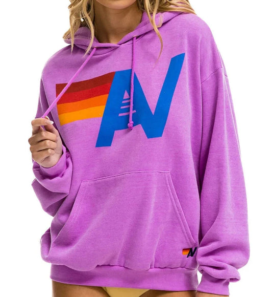 Aviator Nation Logo Relaxed Pullover Hoodie