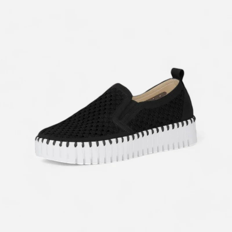 Ilse Jacobsen Tulip 141 elastic platform shoe