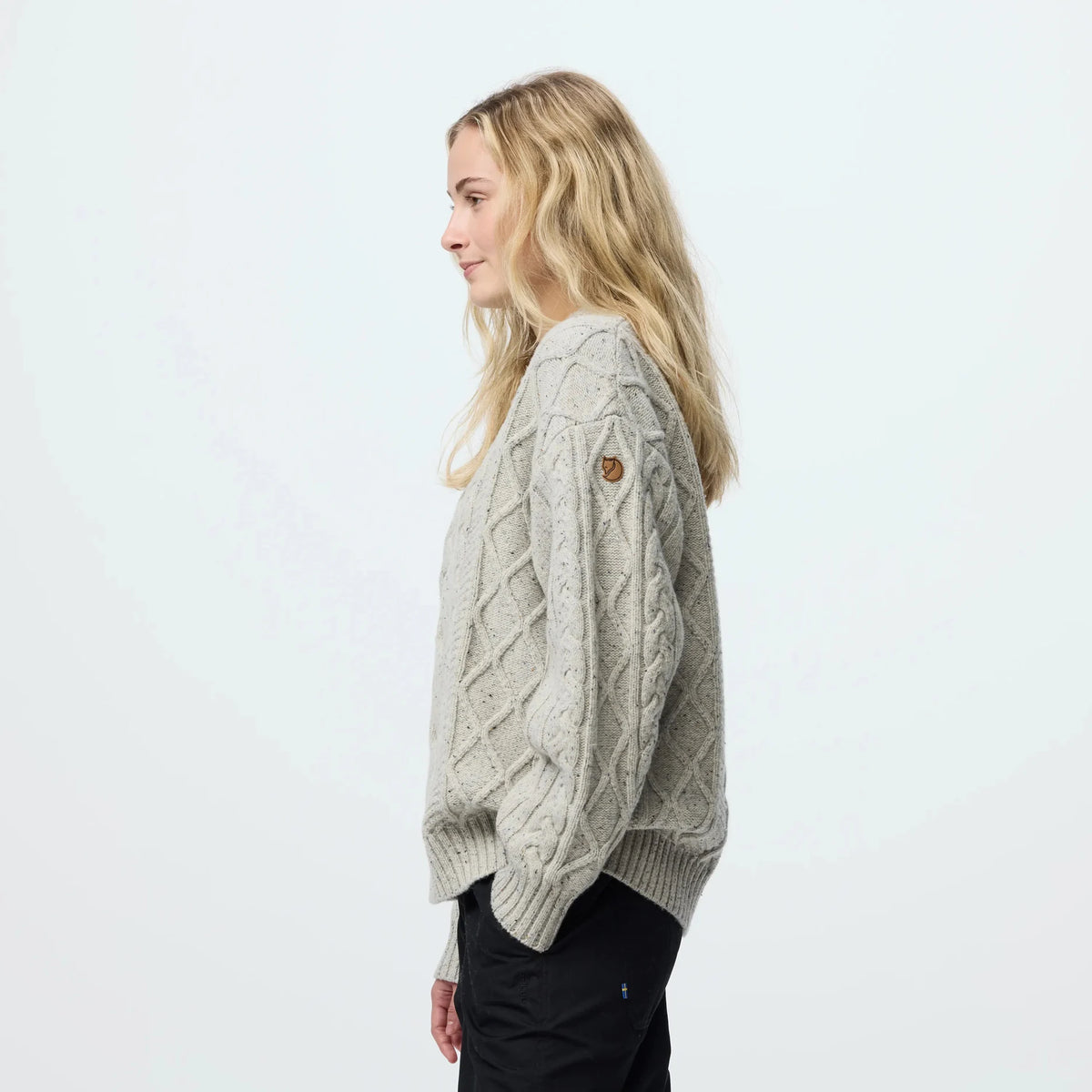 Fjallraven Women's Ovik Cable Knit Sweater