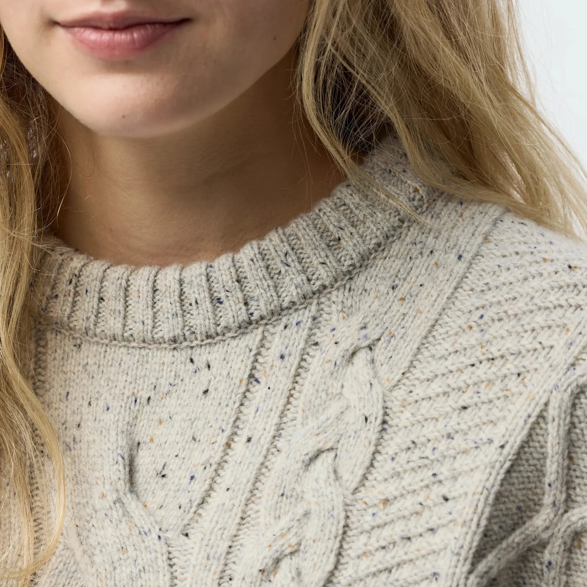Fjallraven Women's Ovik Cable Knit Sweater