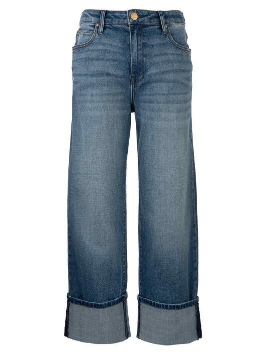 Kut Sienna Petite HiRise Straight Denim